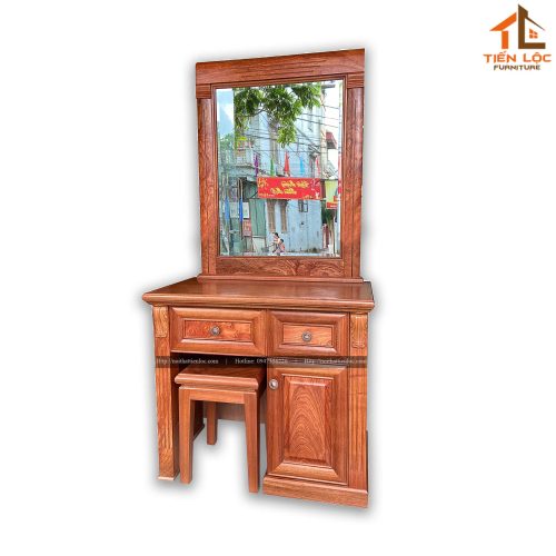 bàn trang điểm gỗ hương đá