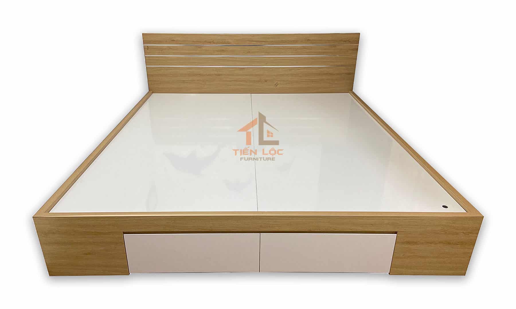 giường ngăn kéo gỗ công nghiệp