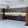 TỦ BẾP THÙNG INOX CÁNH KÍNH M4