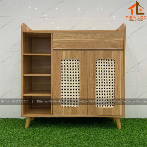 tủ giày cánh mây