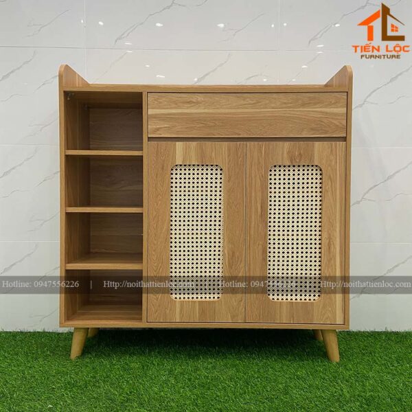 tủ giày cánh mây