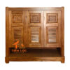 tủ giày gỗ hương xám
