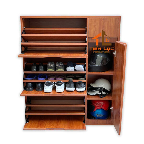 tủ giày gỗ công nghiệp