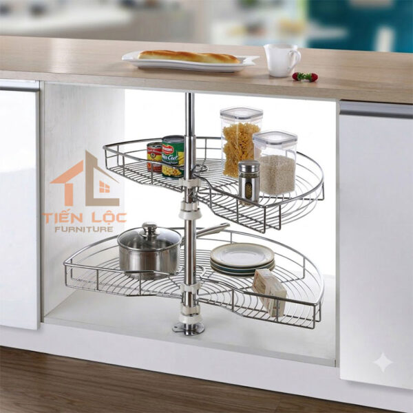 Mâm xoay góc tủ bếp 8 mâm xoay góc tủ bếp