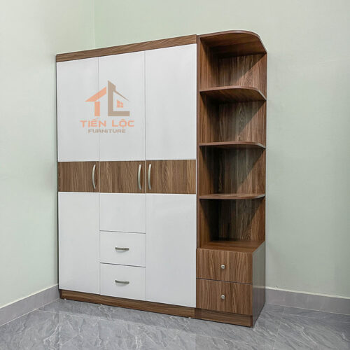 tủ quần áo có kệ góc