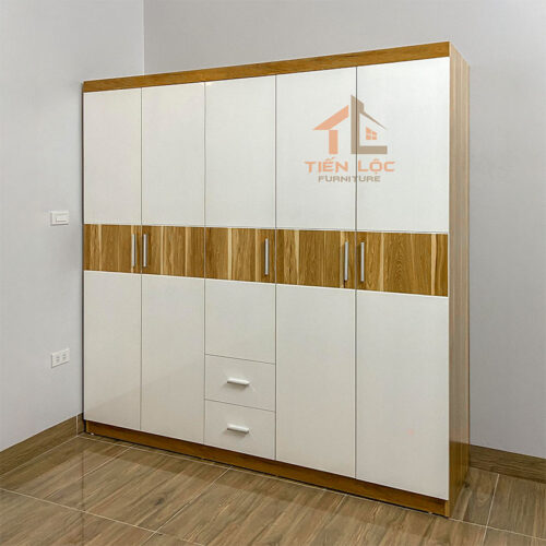 tủ quần áo gỗ công nghiệp