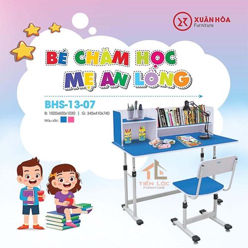 bàn học sinh xuân hòa bhs13-07