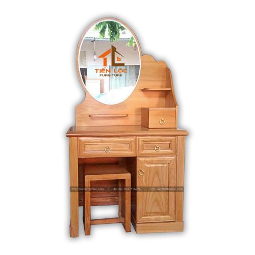 bàn trang điểm gỗ gõ đỏ