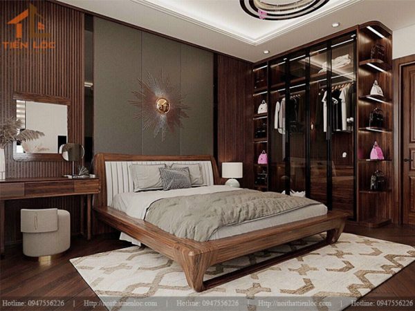 giường ngủ gỗ tự nhiên
