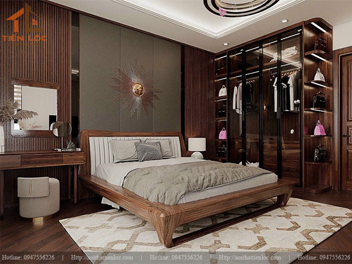 giường ngủ gỗ tự nhiên