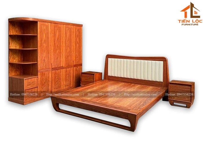 giường tủ đẹp gỗ tự nhiên