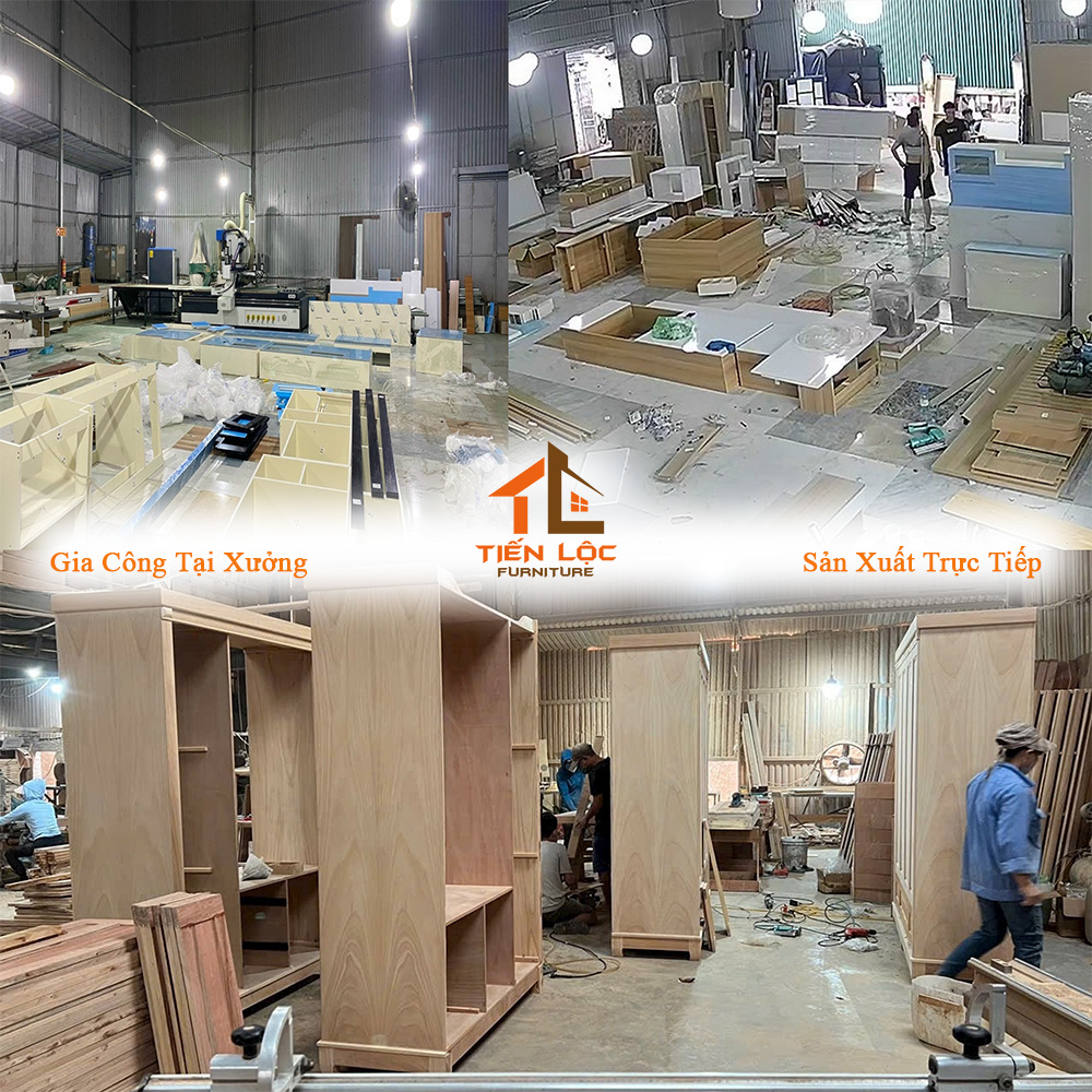 Thi công nội thất 4 xưởng sản xuất nội thất hà nội