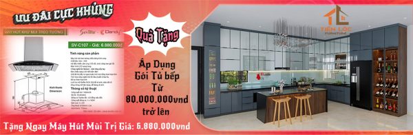 khuyến mãi tủ bếp