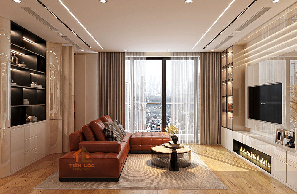 Thi công nội thất 10 nội thất phòng khách chung cư
