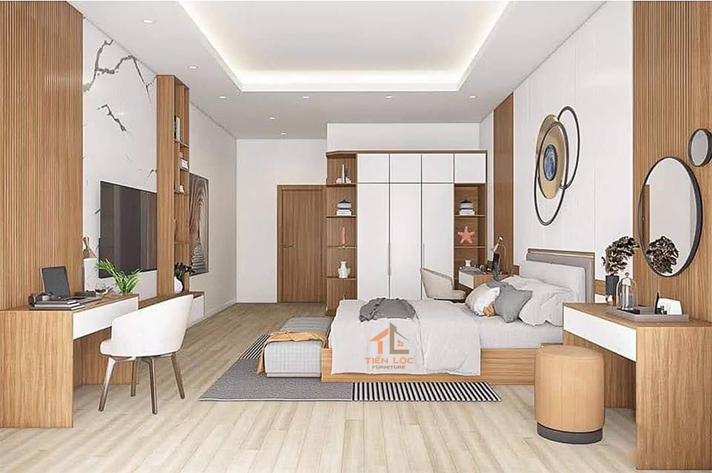 Thi công nội thất 12 mẫu phòng ngủ hiện đại