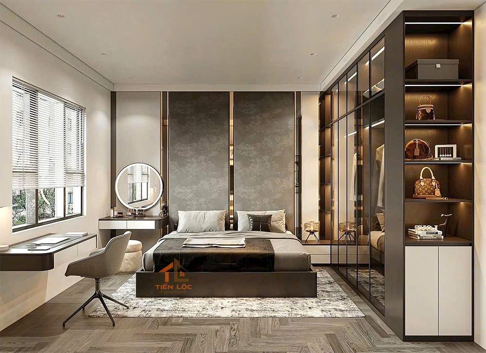Thi công nội thất 13 nội thất phòng ngủ hiện đại
