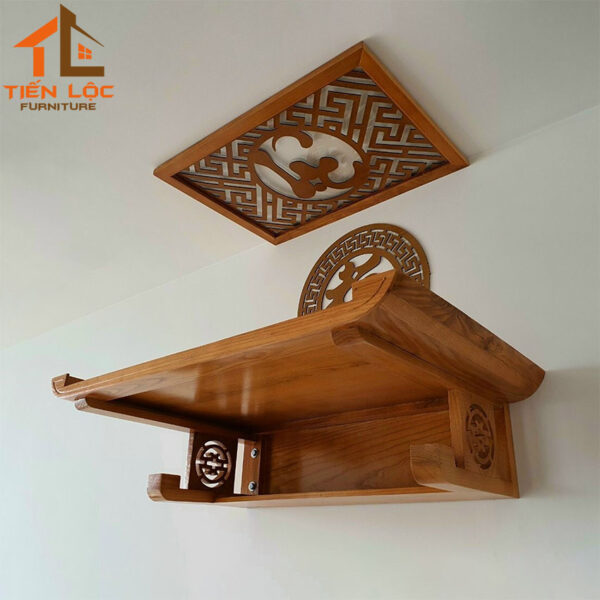 mẫu bàn thờ treo tường