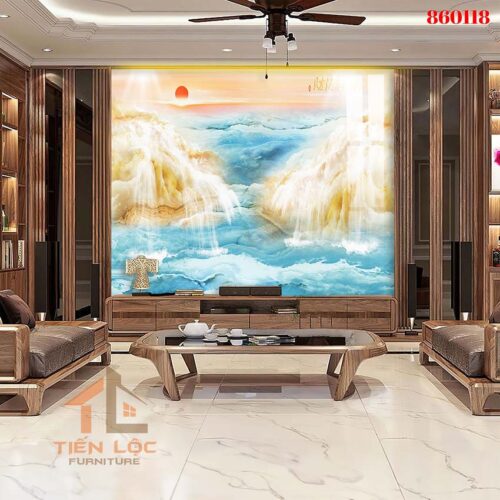 mẫu vách tivi hiện đại