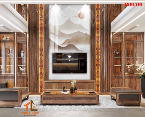 vách tivi hiện đại