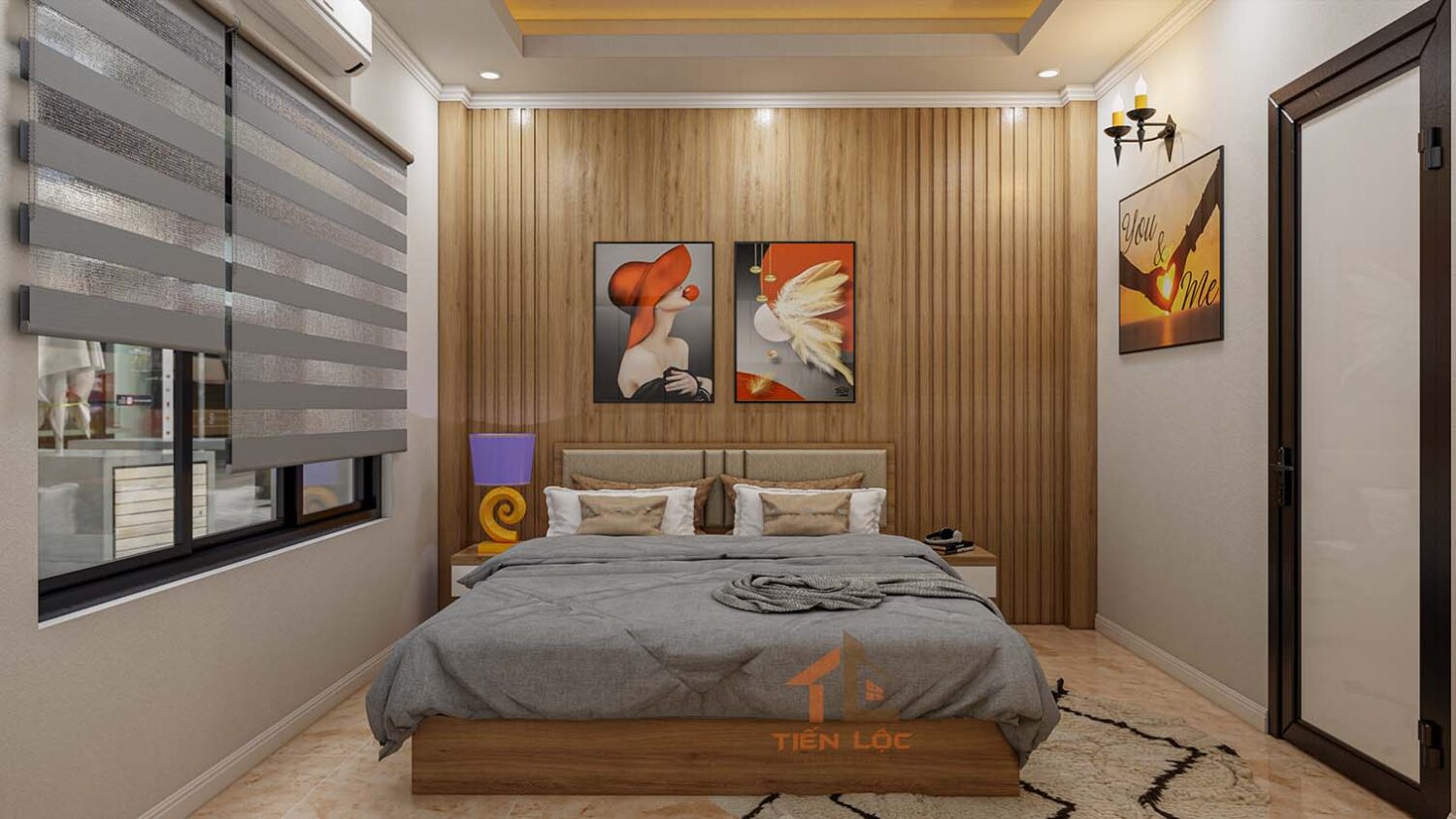 phong ngủ đơn giản