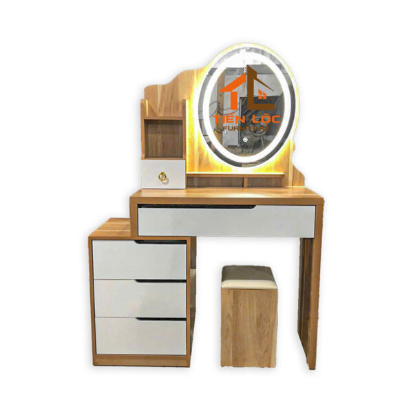bàn trang điểm gỗ mdf