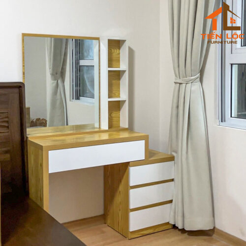 bàn phấn gỗ công nghiệp